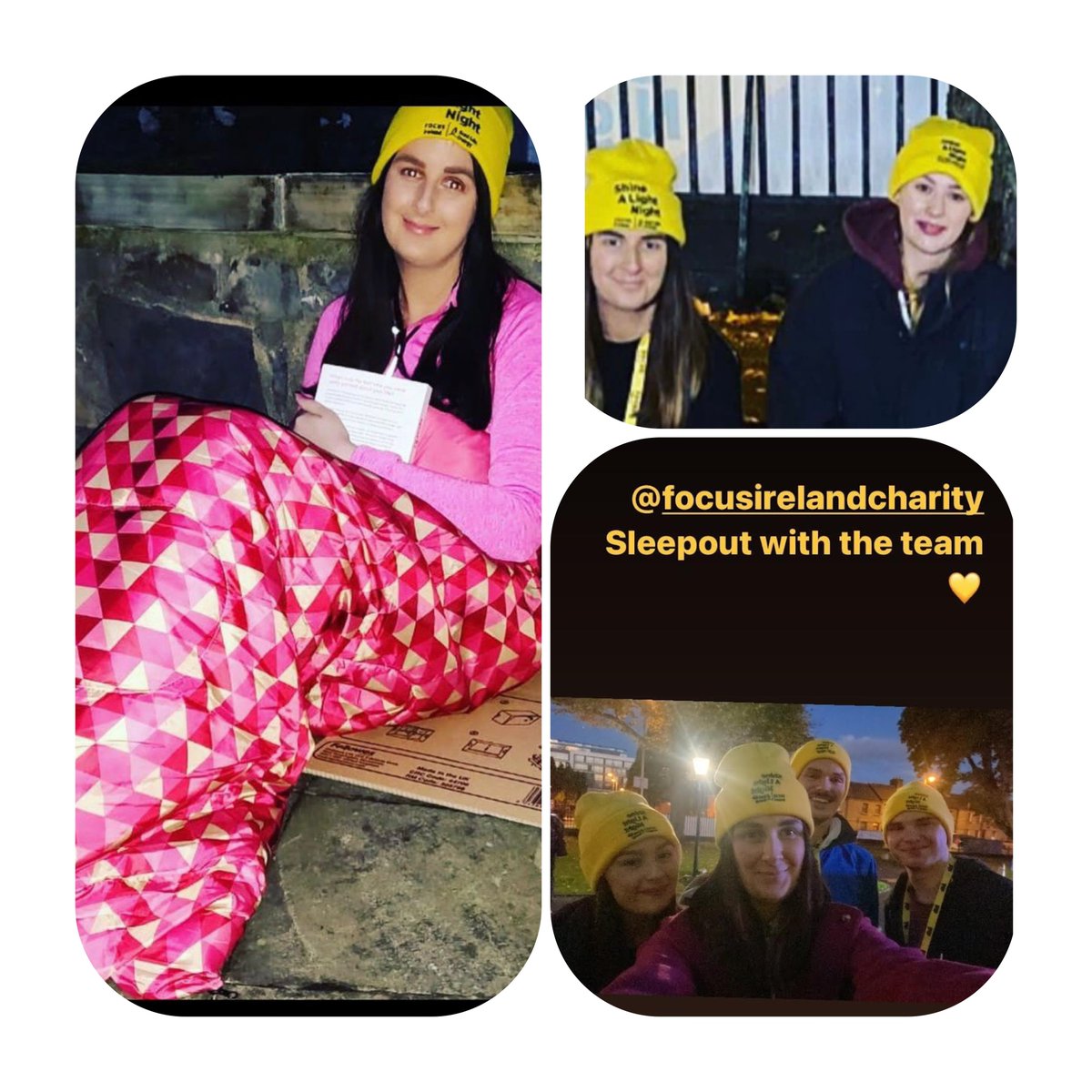 The Shine A Light sleep out is just around the corner and we want to raise  as much as we can for Focus Ireland. No donation is to small, Thank You.  💛

joinus.focusireland.ie/fundraisers/mc… 

#sleepout #charity #donations #shineAlight