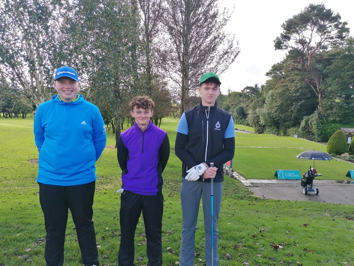 BHS_SPORT's tweet photo. ⛳Rain delays the start at both the girls and boys @GolfIreland_ Irish Schools Qualifiers. We have teams competing in both today: girls at @rockmountgc and boys @SpaGolfClub Both teeing off soon! 🏌️Good luck to all competitors! https://t.co/MFuFIDtUO1