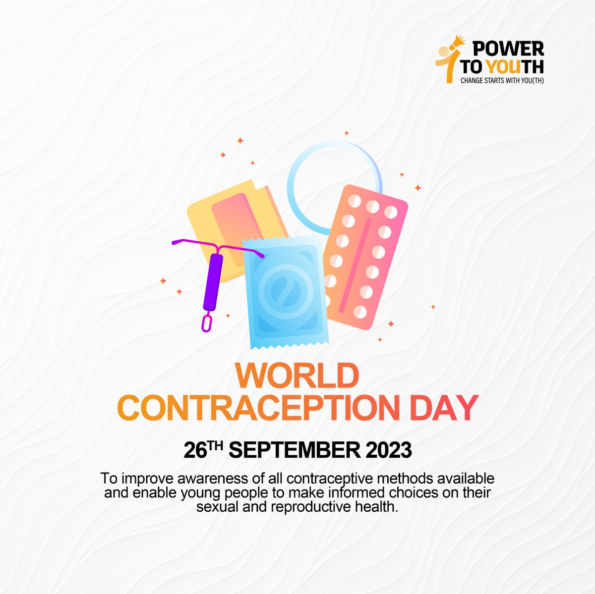 Access to SRHR services and information is paramount for adolescents girls and young women to make informed decisions about their life and sexuality. 

This #worldcontraceptionday2023 we join the world in championing our rights, and our sexual freedom ✨

#wcd2023 #power2youth