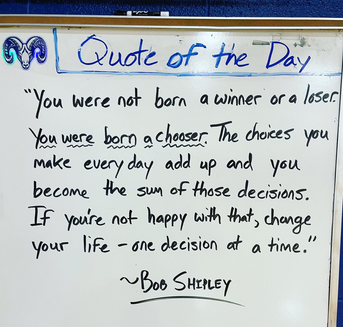 You were born a chooser! Choose wisely