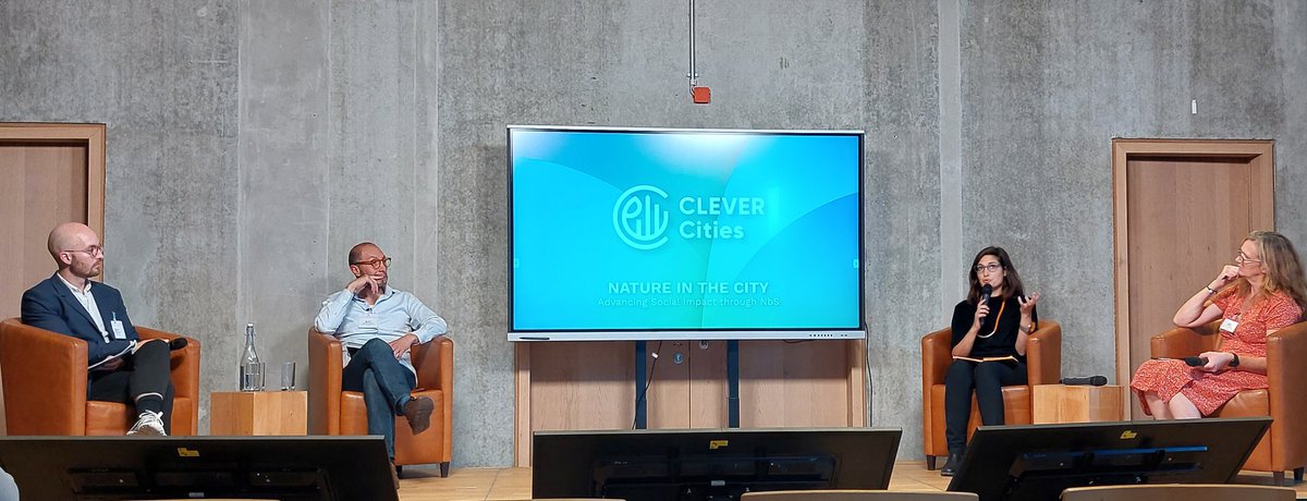 Livia Marcantonio (@livia_mar82) on Twitter photo At <a href="/CLEVER_Cities/">CLEVER Cities</a> final conference now exploring the experience of Quito, Malmö and Belgrade in the path towards sustainable urban planning.
Green, good planning, partecipatory approaches, flexibility are key to advance #socialimpact
through #naturebasedsolutions. At <a href="/CLEVER_Cities/">CLEVER Cities</a> final conference now exploring the experience of Quito, Malmö and Belgrade in the path towards sustainable urban planning.
Green, good planning, partecipatory approaches, flexibility are key to advance #socialimpact
through #naturebasedsolutions.