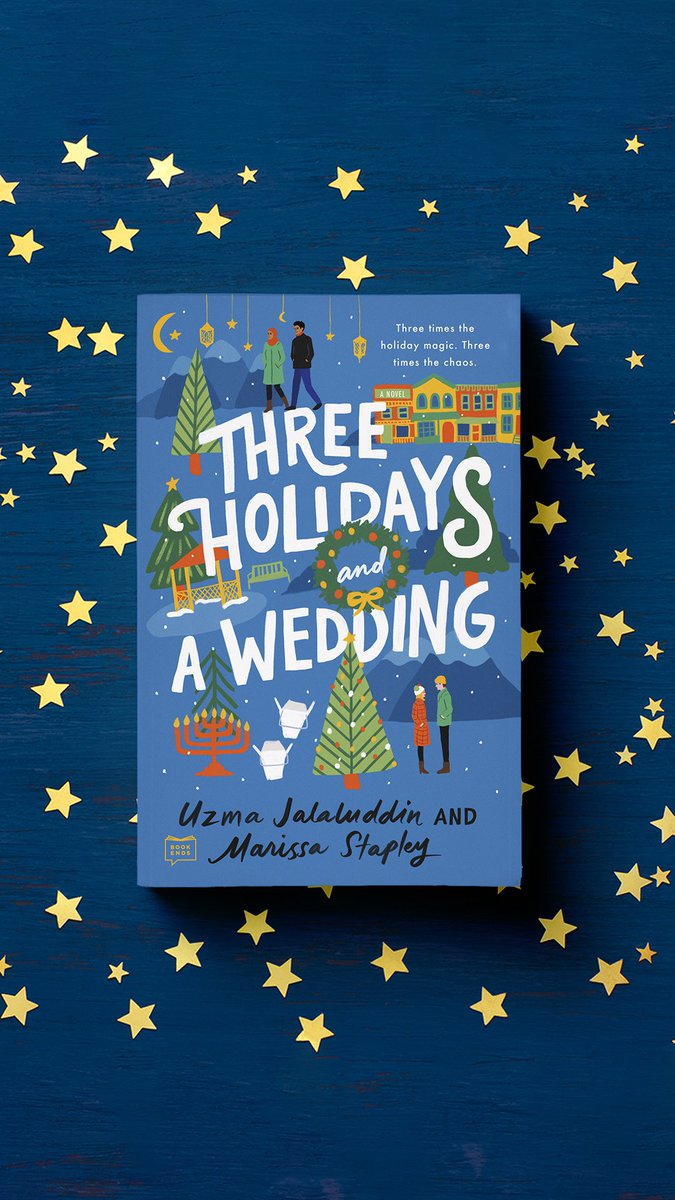 Uzma Jalaluddin (@uzmawrites) on Twitter photo My multifaith holiday romcom is out today in the 🇺🇸! I wrote this gem with the talented #MarissaStapley. The year is 2000, and Christmas, Hanukkah and Ramadan all converge for three times the holiday fun. Plus there’s a blizzard coming…. <a href="/PutnamBooks/">G. P. Putnam's Sons</a> <a href="/PenguinRandomCA/">PenguinRandomHouseCA</a> My multifaith holiday romcom is out today in the 🇺🇸! I wrote this gem with the talented #MarissaStapley. The year is 2000, and Christmas, Hanukkah and Ramadan all converge for three times the holiday fun. Plus there’s a blizzard coming…. <a href="/PutnamBooks/">G. P. Putnam's Sons</a> <a href="/PenguinRandomCA/">PenguinRandomHouseCA</a>