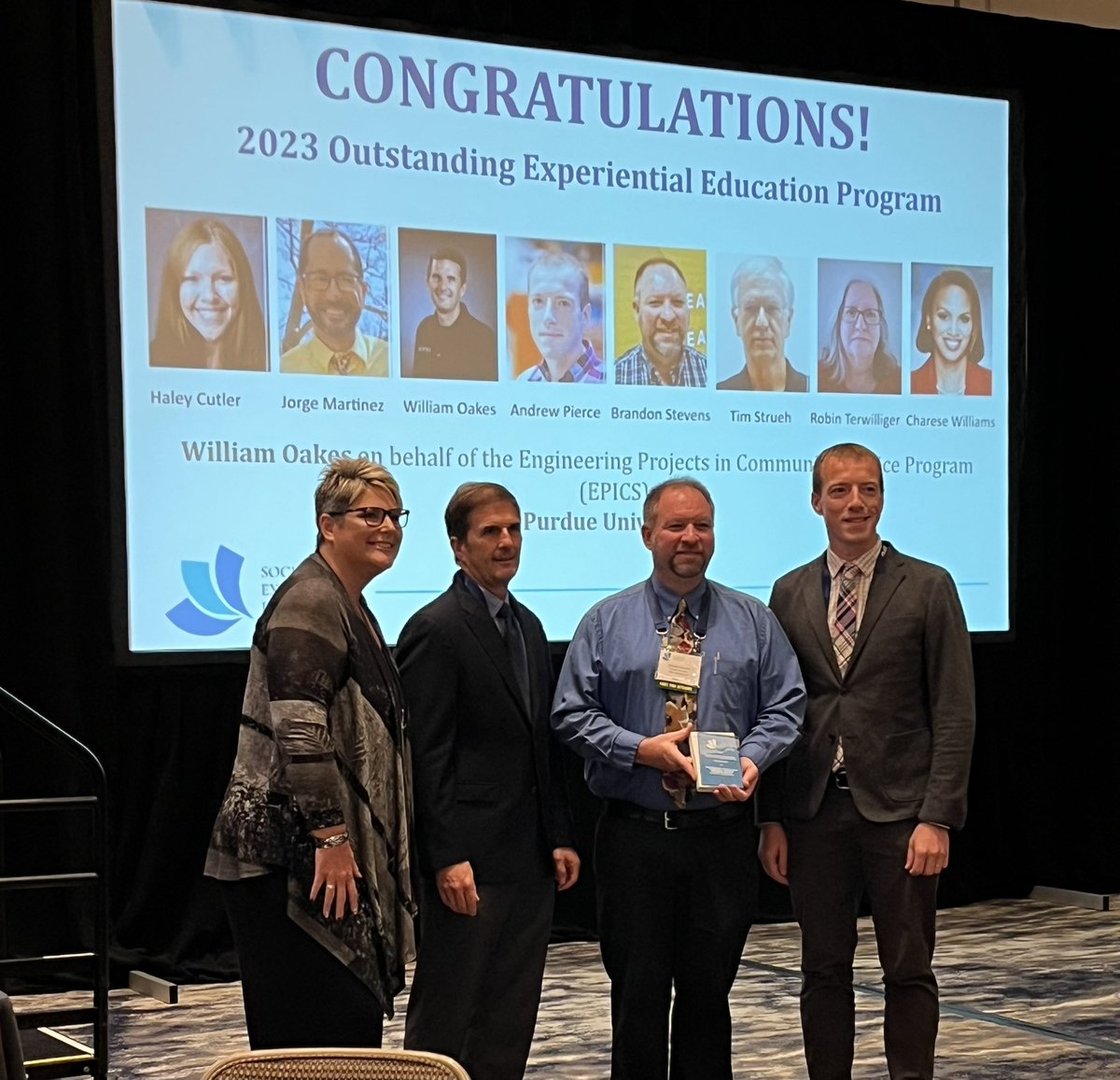 Purdue Experiential Education (@exedpurdue) on Twitter photo So proud to see <a href="/EPICSPurdue/">EPICS Purdue</a> honored this morning at the @NSEEOrg conference for their incredible work in Experiential Education! So proud to see <a href="/EPICSPurdue/">EPICS Purdue</a> honored this morning at the @NSEEOrg conference for their incredible work in Experiential Education!