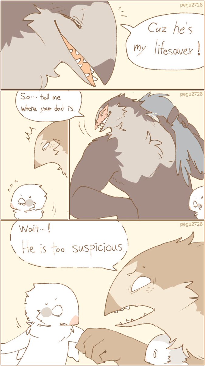 pegu2726's tweet image. half in doubt