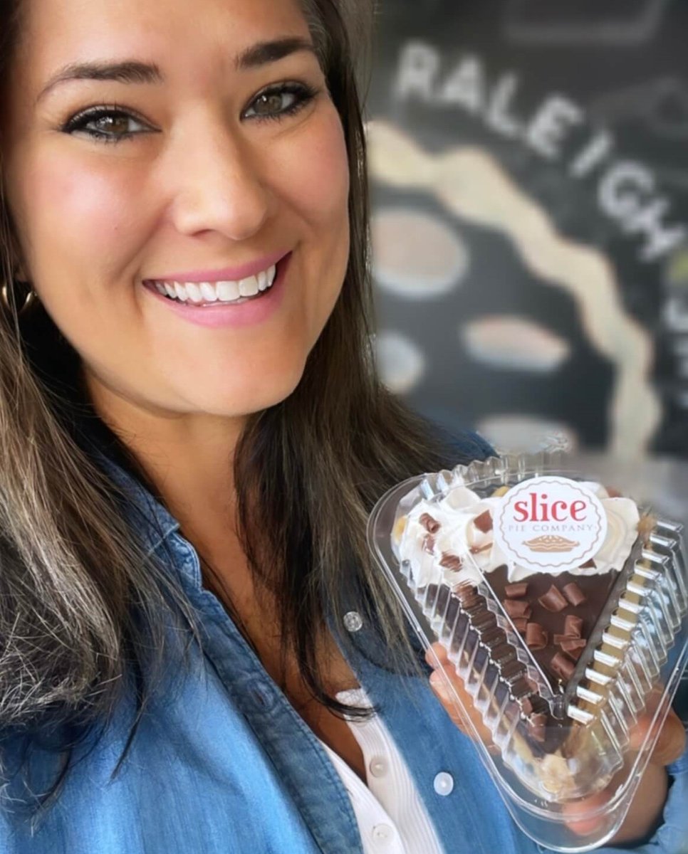 Celebrate Key Lime Pie Day with a slice from <a href="/SlicePieCompany/">Slice Pie Company</a>!😋 Slice is a family owned business, founded by a father and daughter's shared passion for baking pies.🥧 

Check out our member directory for more local bakeries! 😋 shoplocalraleigh.org/search/?geodir…