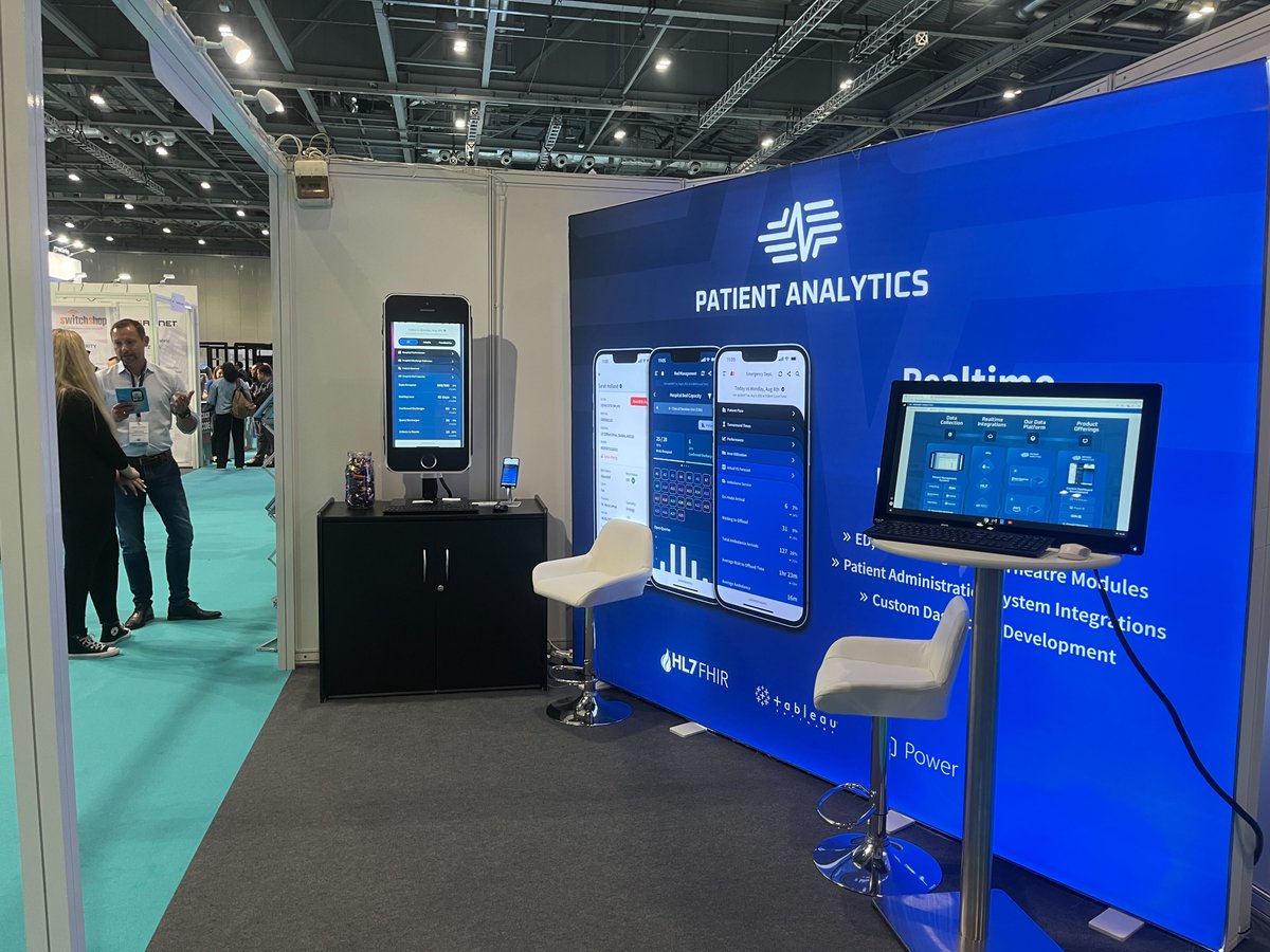 realtimepatient's tweet photo. #Hett2023 is under way! Stop by our stand to see how our mobile app provides innovative realtime analytics solutions to front line workers, so all levels of staff can securely access the data they need, when they need it.
@HETTShow #patientflow https://t.co/gEQu0C0k0l