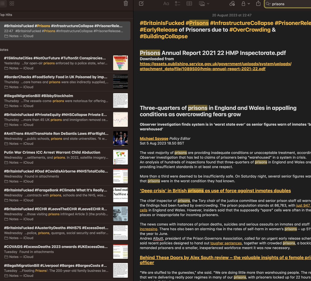 MarcusFitzsimon's tweet image. #ToriesBrokeBritain #InfrastructureCollapse #Prisons