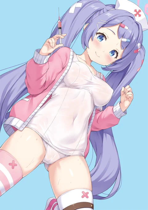 白スケ天使ハナエ #ブルアカ 