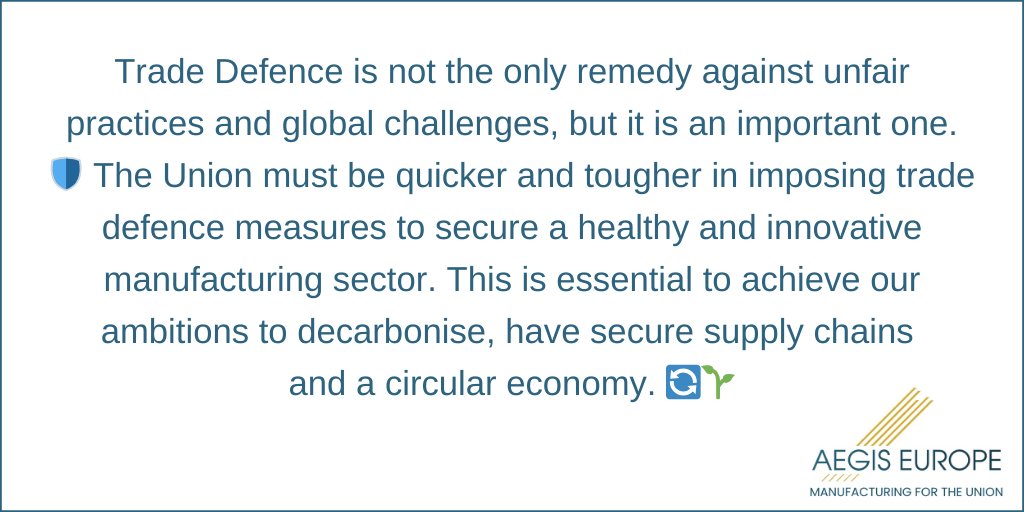 The effective use of #TradeDefence Instruments (TDIs) contributes to the 🇪🇺 economic security, tackles unfair trade practices, and fosters a rules-based global trading system, levelling the playing field for the EU industry.🏭

🔗Read our 2023 Report here: tinyurl.com/4dbeurep