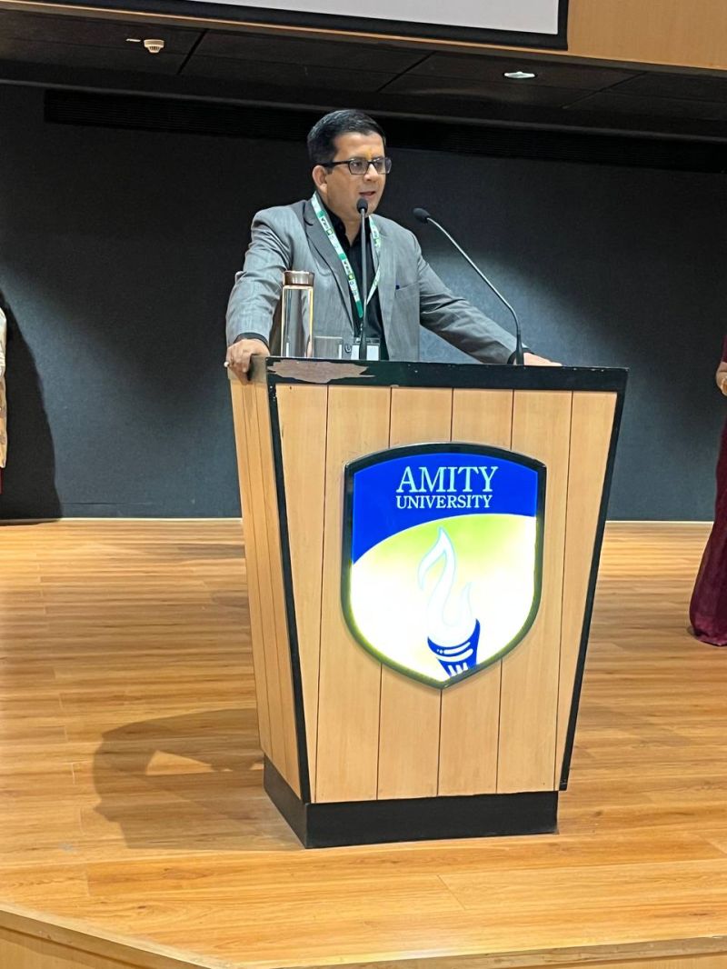 nispathak's tweet photo. I am incredibly honored to have received the Amity Leadership Excellence #Award for Innovation in 2023. This recognition was bestowed during the 5th International Conference on Entrepreneurship, #Innovation, and Leadership (#ICEIL 2023), organized by #Amity University Noida https://t.co/0QfhcuOPrr