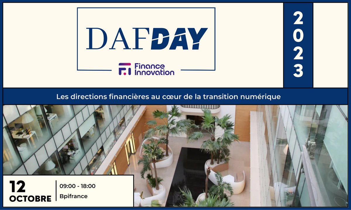 AllianzTradeFR's tweet photo. Du 6 au 20 octobre, les experts @allianztrade se mobilisent pour la #FrenchFintechWeek !
Venez les rencontrer:
📅 le 12/10 au DAF Day - @financeinnov 👉 https://t.co/9Uo5xKEcUz
📅 le 19/10 à Fintech Revolution 2023 - @FranceFintech 👉 https://t.co/PF2GqLAY05
#FFT23 @ogerclaire https://t.co/n3EePU6Cew