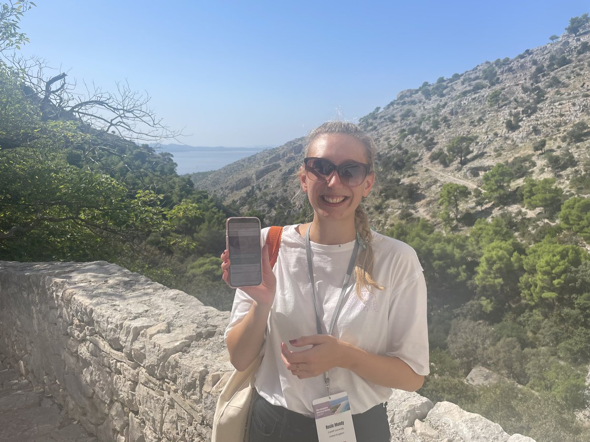 alanlparker's tweet image. This paper has been a long time in the making! A fantastic piece of work by @MundyRosie and what a place for us to discover that it’s online as we are a Blaca Hermitage on the island of Brac on our @15thIAM2023 social! Rosie will be presenting this at the poster session tonight!