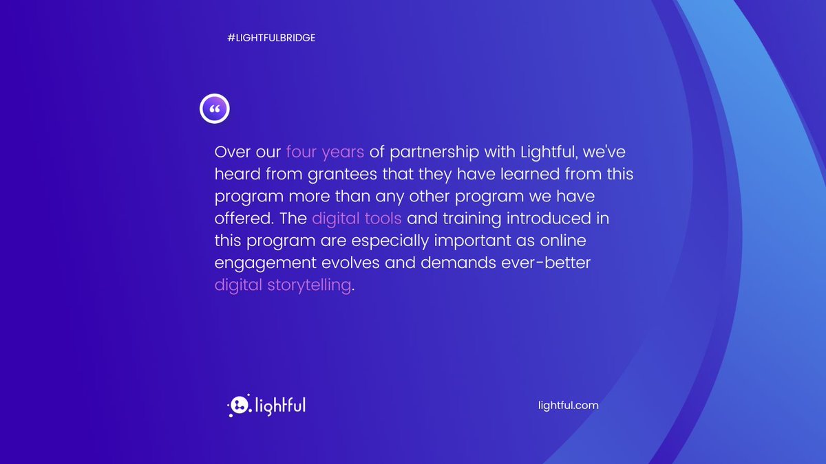 Lightful tweet media