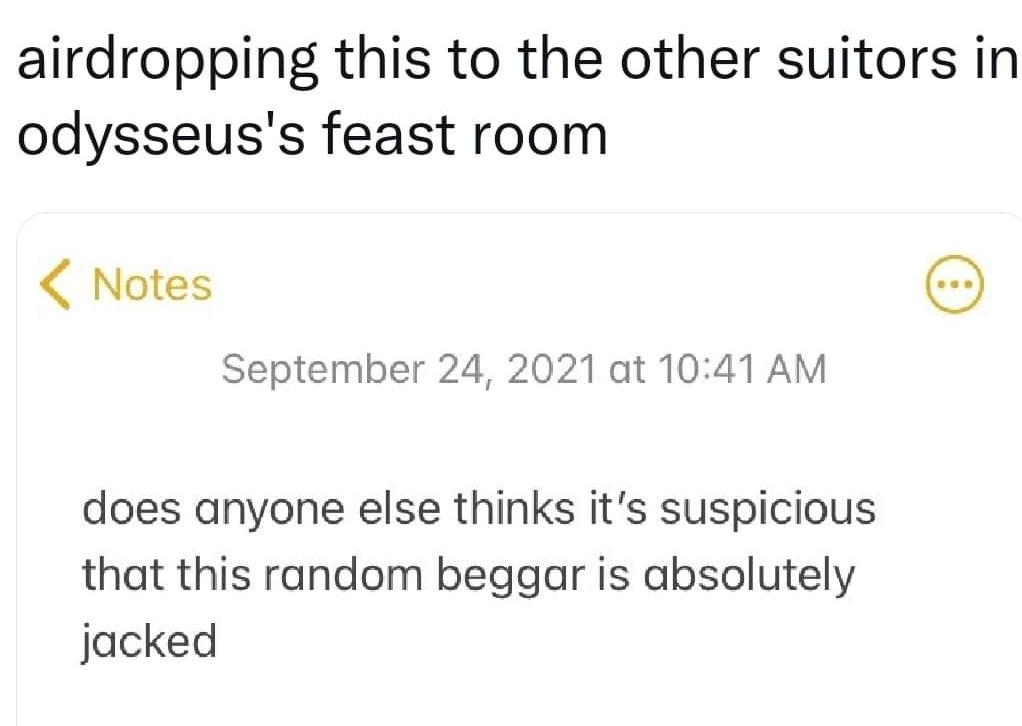 Classical Studies Memes (@csmfht) on Twitter photo 