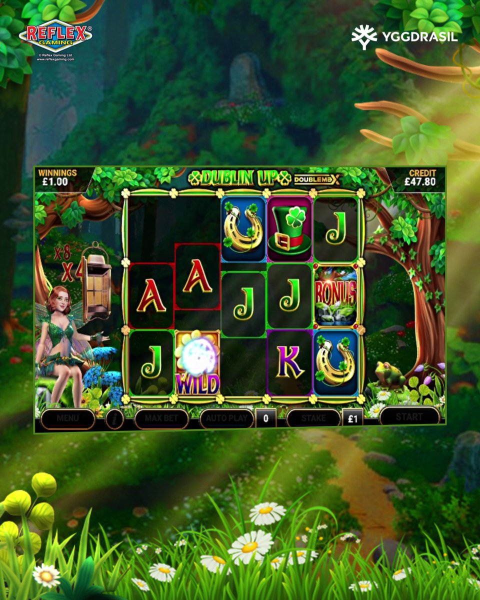 ReflexGamingLtd's tweet photo. Our successful online slot game, #DublinUp, will be available in pubs, clubs and arcades near you.ย ๐
Dublin Up features @YggdrasilGaming's Game Engagement Mechanic (GEM) #DoubleMaxโข
Give it a spin and let us know what you think!
18+ @GambleAware https://t.co/FutDY380py