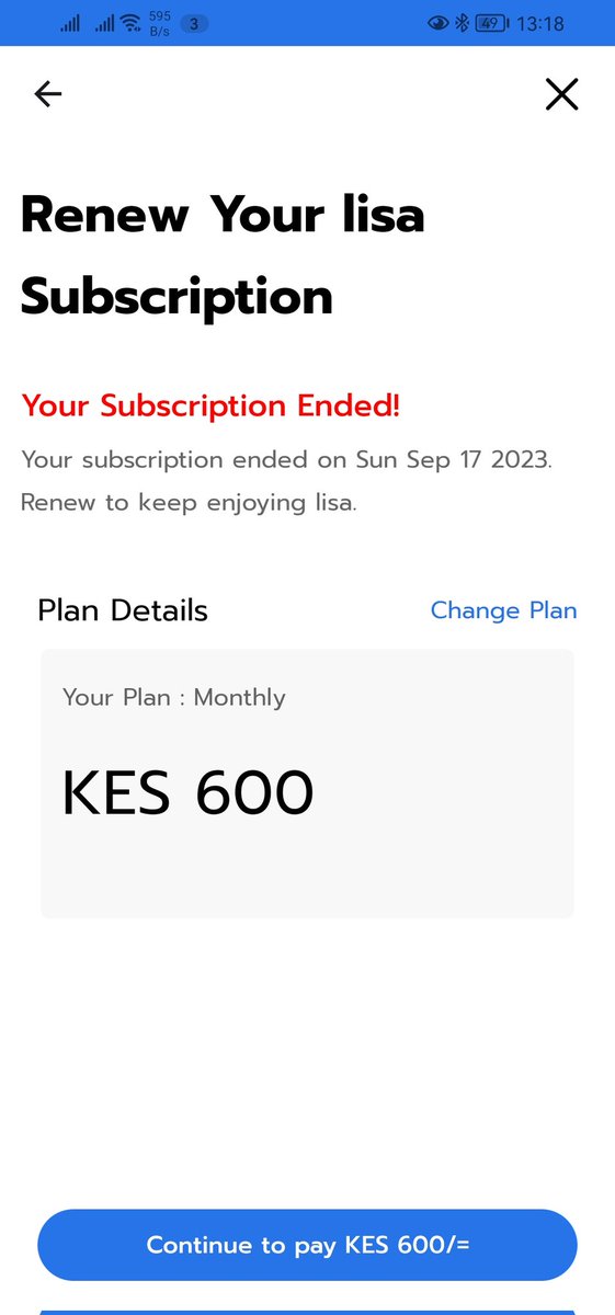 Mnafikiria aje Hii UI?

Yes, Lisa Ni 600 a month.