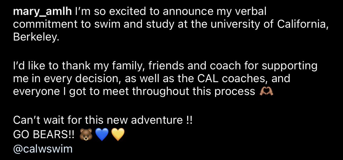 NelsonCarterJr's tweet photo. 🏊‍♀️ Mary-Ambre Moluh 🇫🇷 rejoindra California Berkeley en automne 2024 ! 
#Natation https://t.co/fHDmfF1RcZ