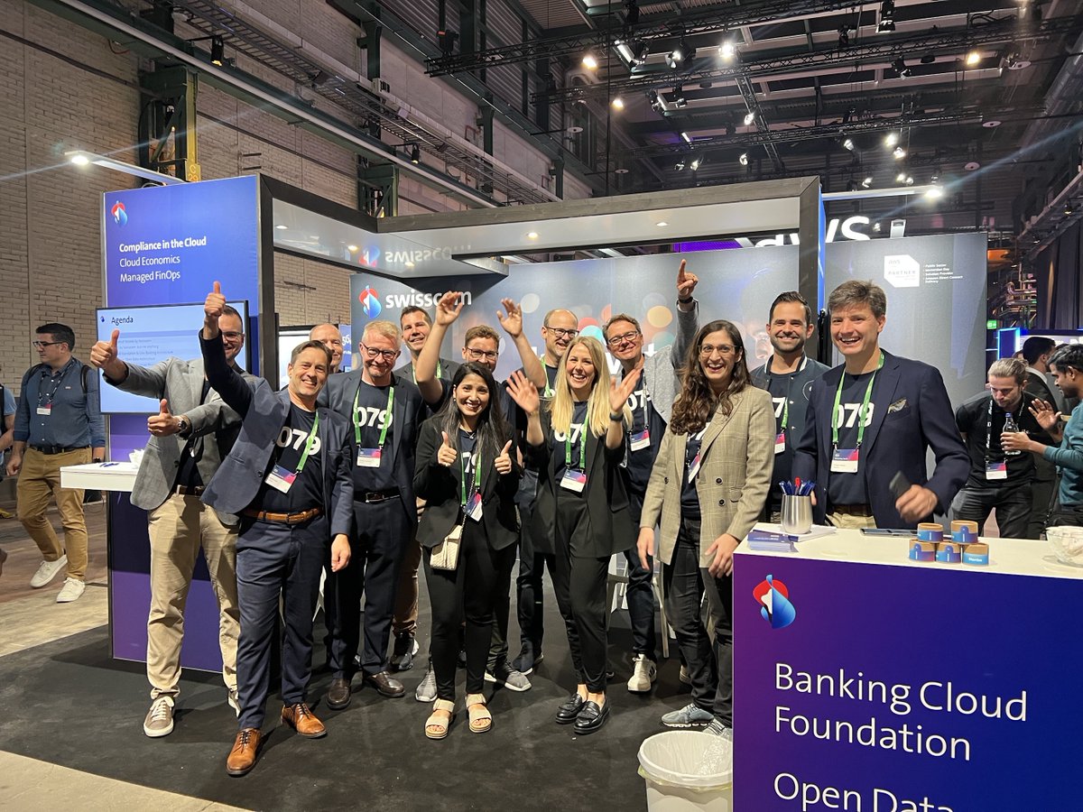 Accelerate and fortify your #Cloud  Journey by asking our experts at the #Swisscom booth at todays  #AWS Swiss Cloud Day 2023.

#Cloud #Swisscom #SwisscomBankingConsulting #AWSSwissCloudDay
<a href="/Swisscom_B2B/">Swisscom Business</a> <a href="/awscloud/">Amazon Web Services</a>