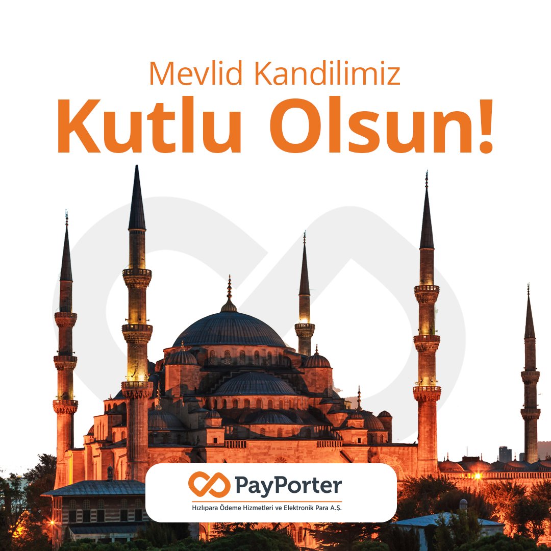 PayPorterPS's tweet photo. Mevlid Kandilimiz Kutlu Olsun!

#PayPorter #MevlidKandili https://t.co/ppDJXfy2sr