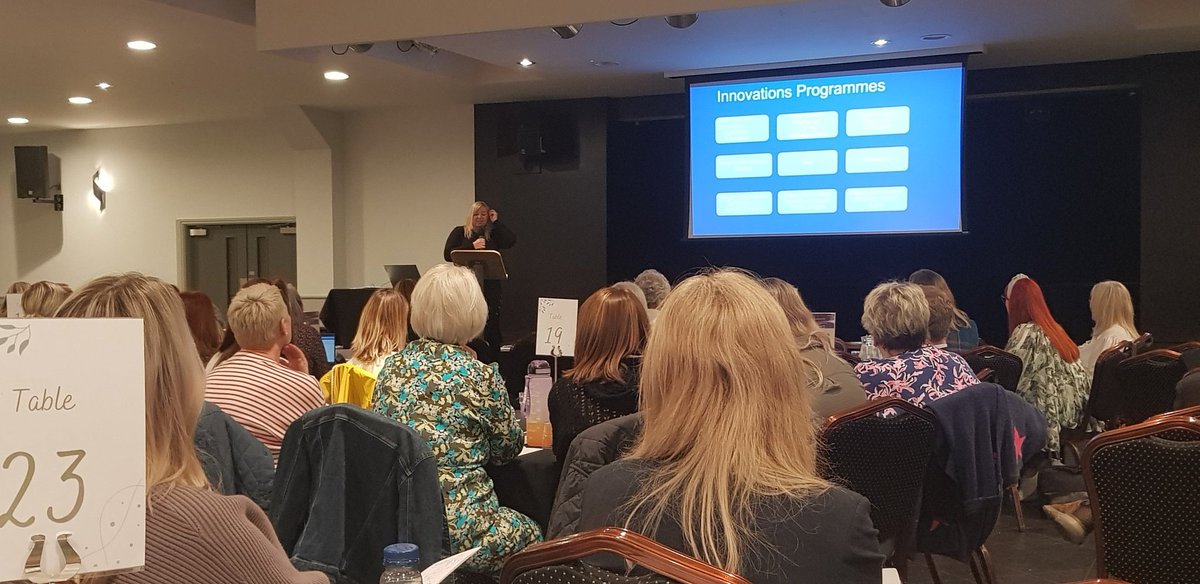 Here at <a href="/ribbyhall/">Ribby Hall Village</a> for the #Lancs &amp; south Cumbria cancer conference <a href="/LSCICB/">Lancashire and South Cumbria ICB</a> . Next up Tanis talking about #innovation #cytoprime #earlierdiagnosis