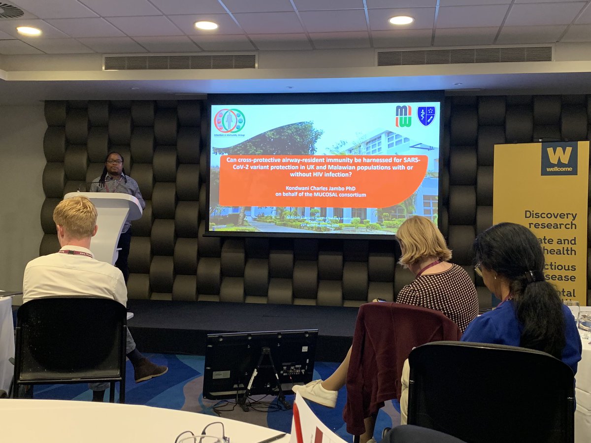carleta_sg's tweet photo. Fantastic talk from @kjambo presenting our project @maini_lab @danielavaccines @ElenaMitsi Mariana Diniz, Rhona Mijumbi-Deve https://t.co/82oaeEZytw