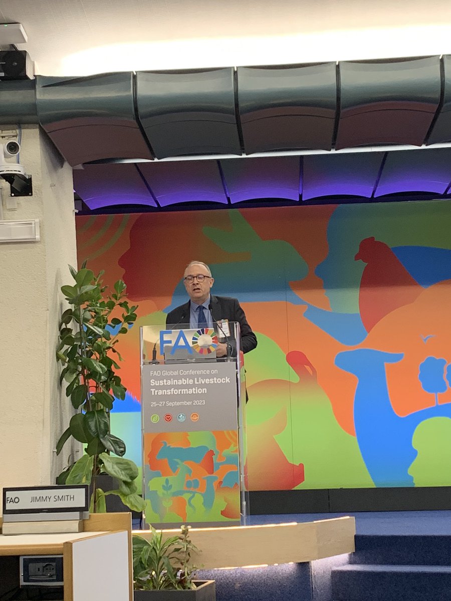 Very interesting presentation untitled: Cell-based food: Promises and reality, carried out by Jean-François HOCQUETTE, Senior Scientist at INRAE and secretary of the <a href="/EAAP_Cattle/">EAAP Commission on Cattle</a> of <a href="/EAAPofficial/">EAAPofficial</a> at the first <a href="/FAO/">Food and Agriculture Organization</a> Global Conference on #SustainableLivestock Transformation in Roma