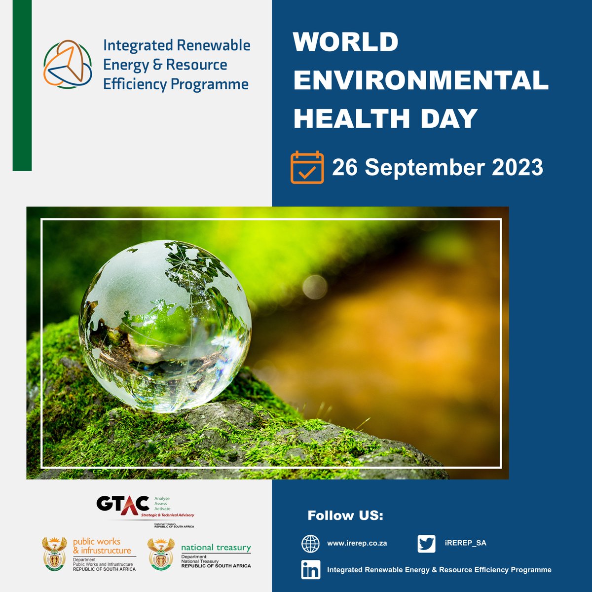 Happy #WorldEnvironmentalHealthDay. This day addresses all the physical, chemical, &amp; biological factors external to a person, &amp; all the related factors impacting behaviours. It encompasses the assessment &amp; control of those environmental factors that can potentially affect health.