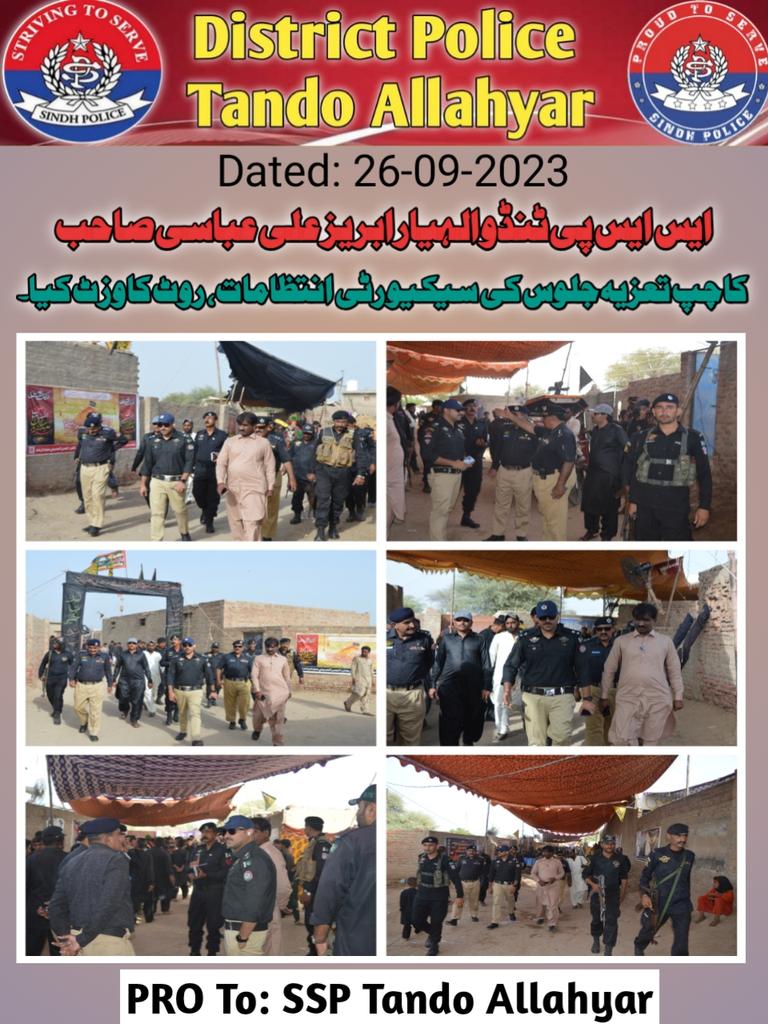Tando Allahyar Police (Official) (@ssp_tay) on Twitter photo 