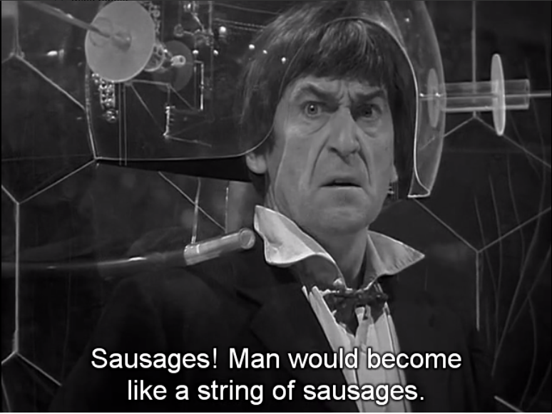 DWUDatabase's tweet photo. I'm not sure about the whole invasion of Earth, it just feels tagged on the end. I liked it as a child but not sure it stands up on rewatch. Still I would recommend anyone wanting a fuller analysis to read @ShearmanRobert theory in Running Through Corridors #DoctorWho #MindRobber https://t.co/VAwLsNlWkE