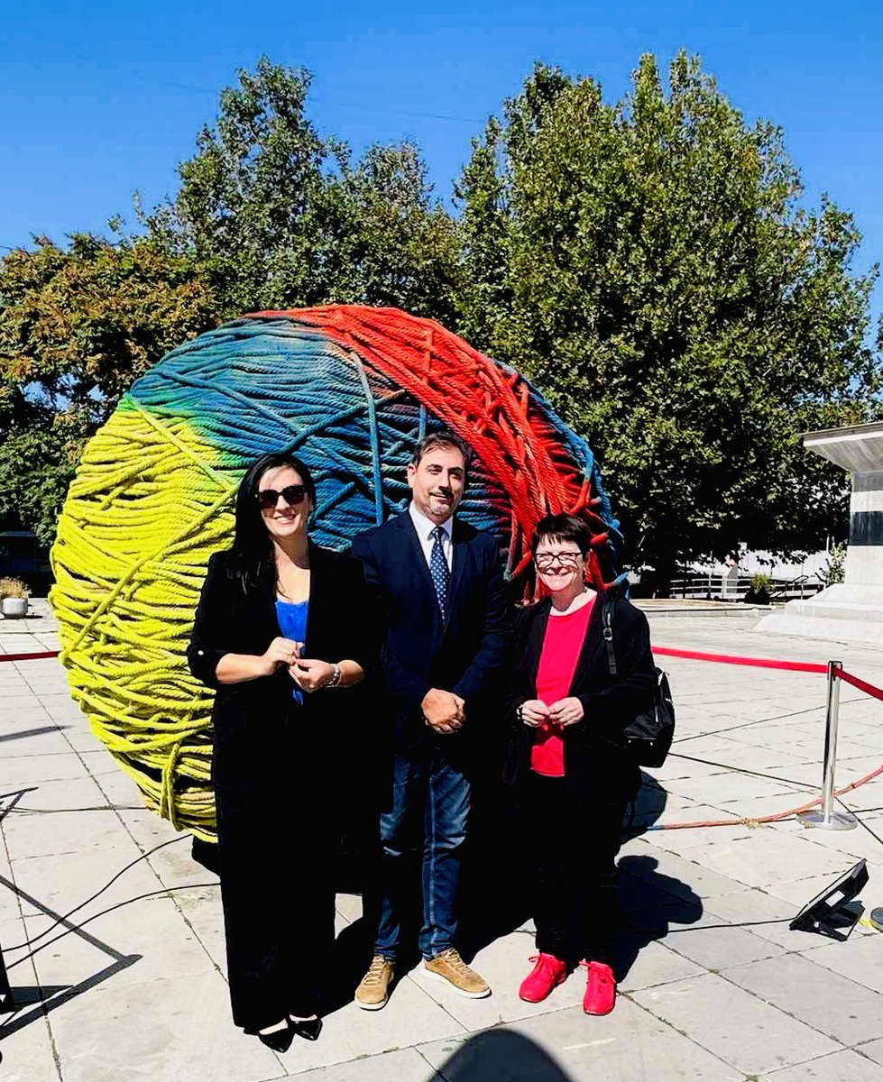 NushiVlora's tweet photo. Disability should not stop anyone from achieving their dreams! Let’s #untietheknot &ensure full inclusion in society on an equal basis for all!
Happy to support @UNICEFKosovo & @EUKosovo campaign with Igo Rogova @KWN_RrGK & @HabitHajredini
OfficeGoodGovernance
#Allininclusion https://t.co/sUX8nCZIdn