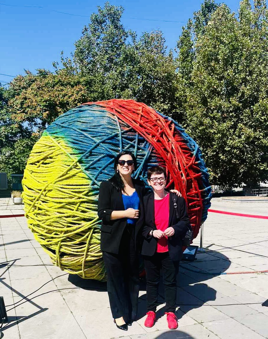 NushiVlora's tweet photo. Disability should not stop anyone from achieving their dreams! Let’s #untietheknot &ensure full inclusion in society on an equal basis for all!
Happy to support @UNICEFKosovo & @EUKosovo campaign with Igo Rogova @KWN_RrGK & @HabitHajredini
OfficeGoodGovernance
#Allininclusion https://t.co/sUX8nCZIdn