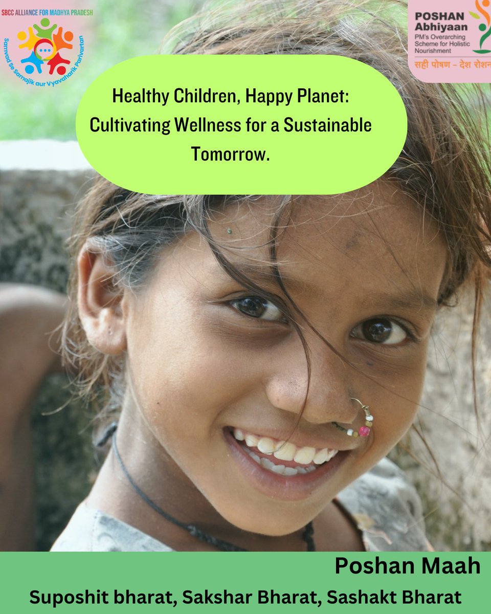 Nurturing healthy children today for a happier, more sustainable planet tomorrow. Let's sow the seeds of wellness for a brighter future.#HealthyChildrenHappyPlanet #SustainableTomorrow