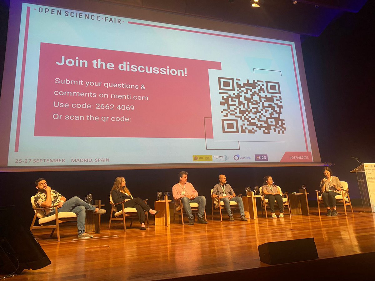 OpenScienceFAIR's tweet image. ➡️ Workshop 2 "Discussing about Open Science Knowledge Graphs: Transforming the way we Manage, Explore, and Analyze Scientific Knowledge" #KnowledgeGraphs #OpenAIREGraph #DataLakes #OSFAIR2023