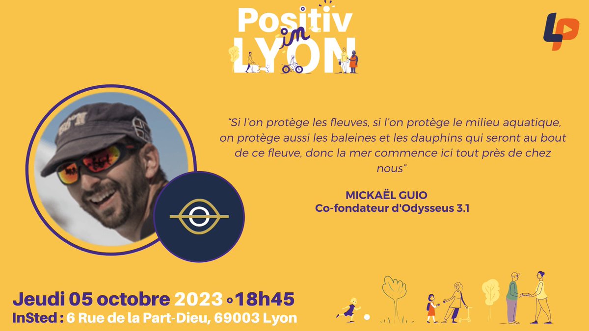 🔥On continue avec notre 2ème invité qui sera présent à "Positiv In Lyon"

🌊 Mickaël GUIO est le co-fondateur d' <a href="/AssoOdysseus31/">ODYSSEUS 3.1 🌏</a>  

Une #association qui explore, recherche et transmet ses connaissances en faveur de la protection du milieu #marin

🎟️: ypl.me/svf