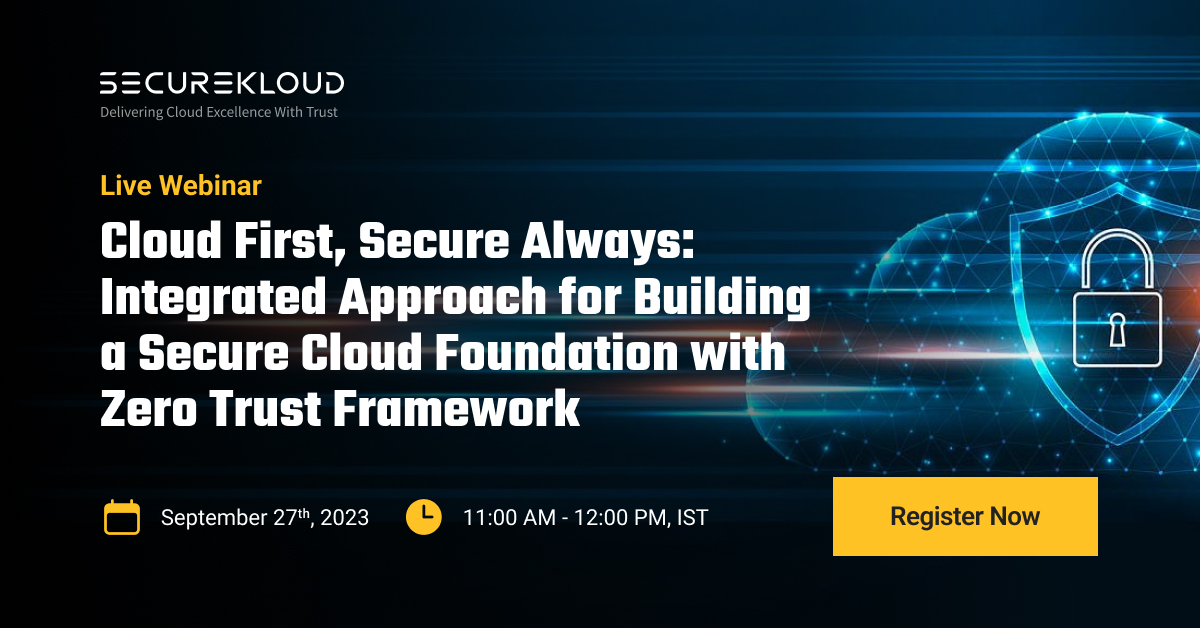 SecureKloudTech's tweet image. Just 1 day left to discover #cloudsecurity excellence! Are you ready to transform your cloud strategy and fortify your security?

Reserve your spot here: attendee.gotowebinar.com/register/86153…

Don&apos;t miss out on valuable insights. See you there!

#SecurekloudTechnologies #Webinar