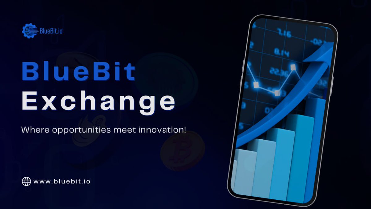 BlueBit Exchange-Where opportunities meet innovation! 🚀

💼 Explore a world of diverse trading options, top-notch security, and cutting-edge features.

🔒 Join us today!👉bluebit.io

#BlueBit #trading #Ethereum
#Bitcoin #DeFi #web3