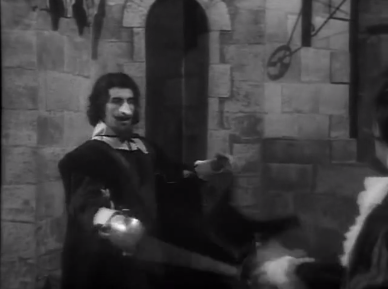 DWUDatabase's tweet photo. In what other story (or show) could you watch Cyrano de Bergerac fight d'Artagnan and Blackbeard fight Sir Lancelot. The fight scenes are surprisingly well choreographed as well #DoctorWho #MindRobber https://t.co/ctbkGmROkp