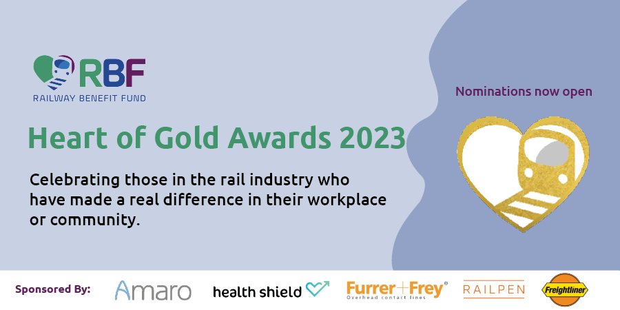 This year, there are 5 categories available in our Heart of Gold Awards:

💛Rising Star Award
💛Lifetime Achievement Award 
💛Team Award
💛Rail Hero Award 
💛Wellbeing Champion Award 

Nominate here ➡ railwaybenefitfund.org.uk/news/heart-of-…