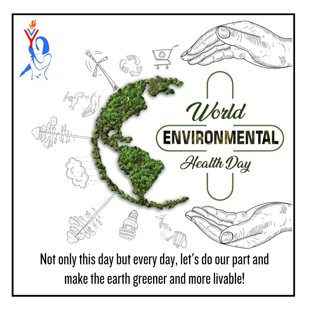 Yveerangnayen's tweet photo. By making small changes in our daily lives, we can collectively create a significant positive impact on the environment and pave the way for a brighter and
more sustainable future.
#EnvironmentalHealthDay
#WorldEnvironmentalHealthDay
#SaveEnvironmentSaveTheWorld
#PlantTrees https://t.co/4RFJPEGOeS