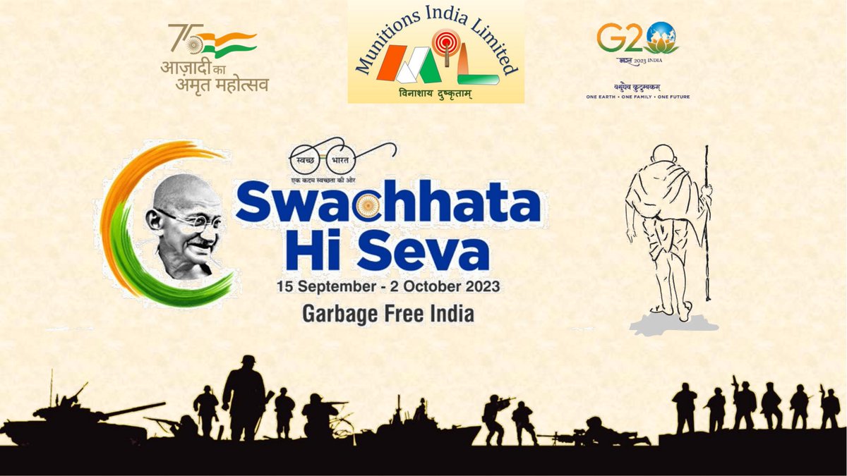 Every effort towards cleanliness is a leap towards progress. Let’s take the lead in keeping our surroundings clean and green. Together we can make a difference. #SwachhataHiSeva  #GarbageFreeIndia  #CleanIndia