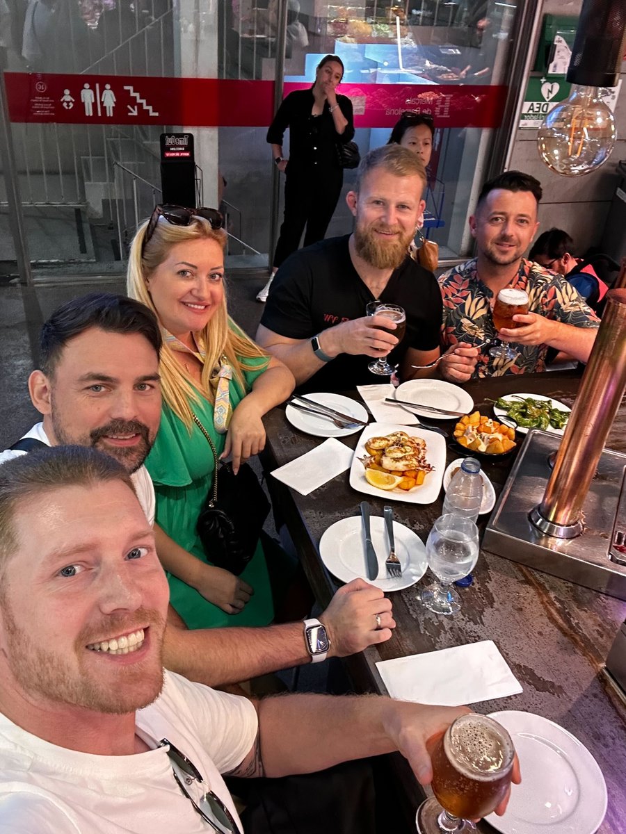 Working hard or hardly working? We’ll leave that to you to decide! 🍻
Our team had an awesome time at last week’s @SBCGamingNews Summit Barcelona. We’re proud to be bringing new & memorable experiences to players with games that have never been seen before! #SBCSummitBarcelona