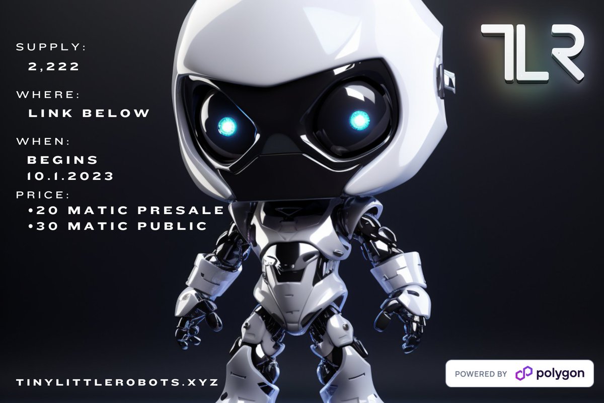 🤖Aether Dream Labs - Tiny Lil Robots🤖 tweet media