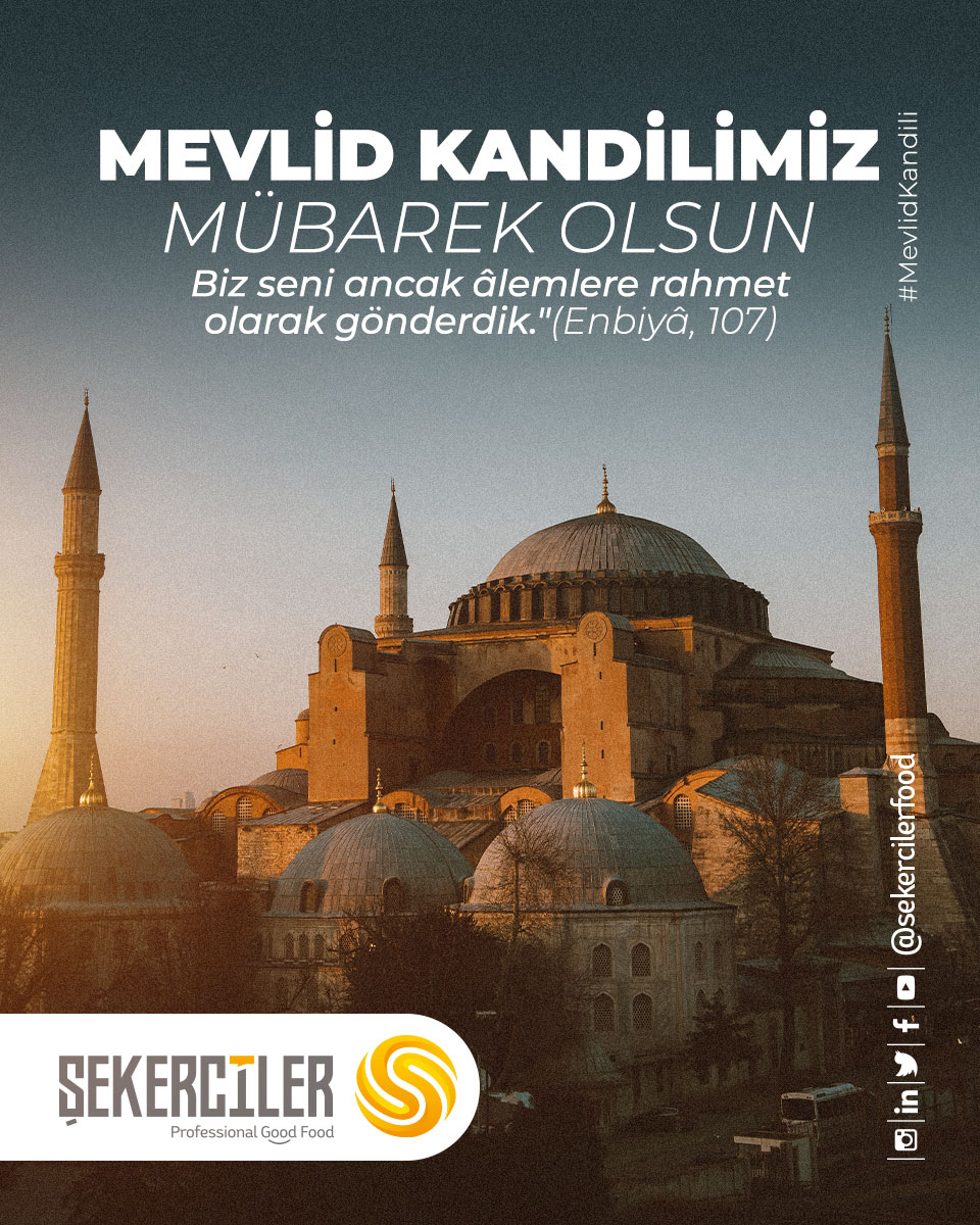 sekercilerfood's tweet photo. Mevlid Kandili’nin İslam alemine ve tüm insanlığa barış, huzur ve mutluluk getirmesini dileriz. Kandiliniz mübarek olsun.
#Şekerciler #HoneyMoonCoffee #OnceaDay #FormCoffee #Kandil #MevlidKandili https://t.co/JldN8c0gQv