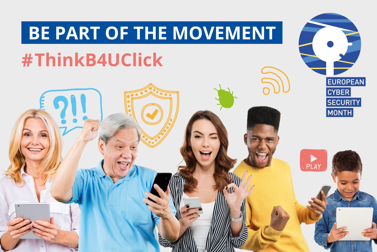 #CyberSecMonth 2023 is finally here!  This year we're shining a spotlight on a top cyber threat -  Social Engineering.

Learn more about this year's campaign and arm yourself with knowledge to outsmart cyber criminals!

 Read our press release: europa.eu/!RPNNTM