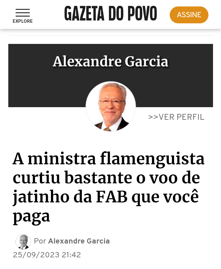 Pois é...