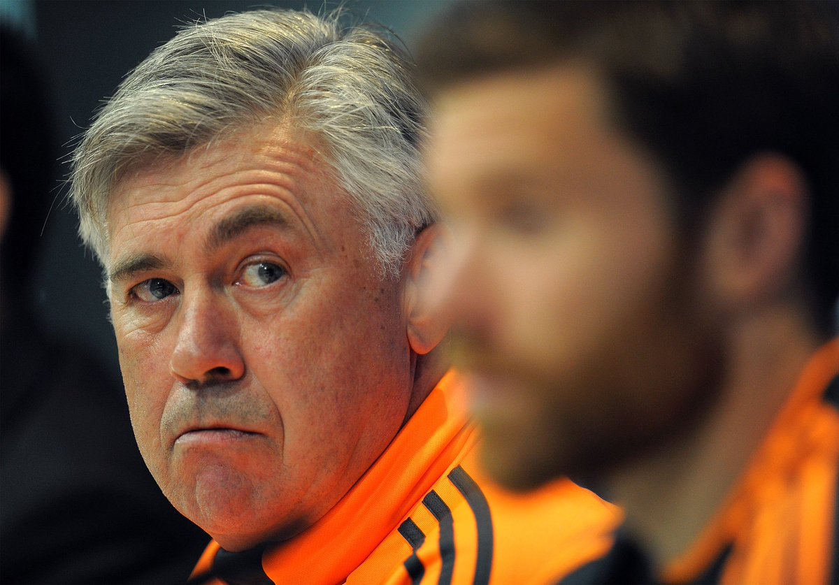 Ancelotti on Xabi Alonso to Real links: “I have coached Xabi, he’s doing a great job at Bayer”. ⚪️🇪🇸

“He understands the game well, that’s why he’s very good coach”.

“I wish Xabi Alonso, Raul, Alvaro Arbeloa to become Real Madrid's manager one day. I love all of them”.