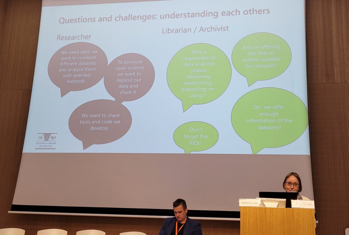 AJoffres's tweet photo. Experience of Finland in building a shared research infrastructure as #DARIAHFI @DARIAHeu by Johanna J. Lilja @johannalilja_ and Risto J. Turunen @ristoturunen4 #GLAMsector #SSH #infrastructure #Finland @Huma_Num @CampusCondorcet @GrayXVII https://t.co/xzIg45dED8