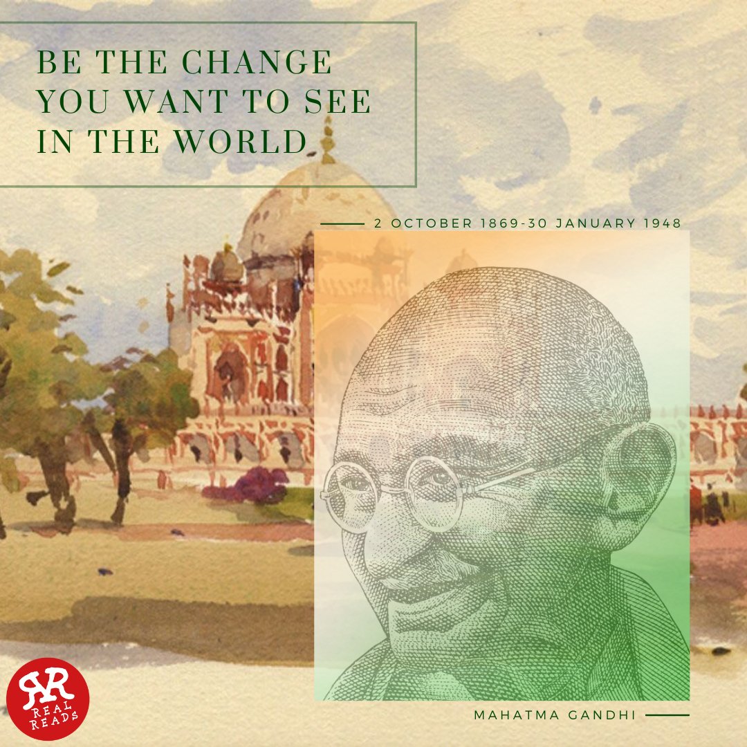 RealReads's tweet photo. 🎂Celebrating Gandhi's Birthday &amp; His Wisdom! 🕊️ Explore "My Experiments with Truth," his autobiography - a guide to a life of purpose &amp; non-violence. Let's honour his legacy by spreading his message of love, tolerance, and truth. 🌍💬 #GandhiJayanti #TruthSeeker #Inspiration https://t.co/CA0LEt1Slw