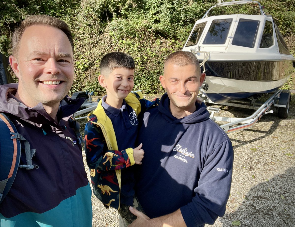 Great to meet John &amp; James from The Fish Locker. Looking forward to collaborating and helping to keep their catch Icey-Tek cool. If you haven't seen their very popular YouTube channel yet then head over and take a look 👉 youtube.com/@TheFishLocker
#iceytek #seafishing #coolbox