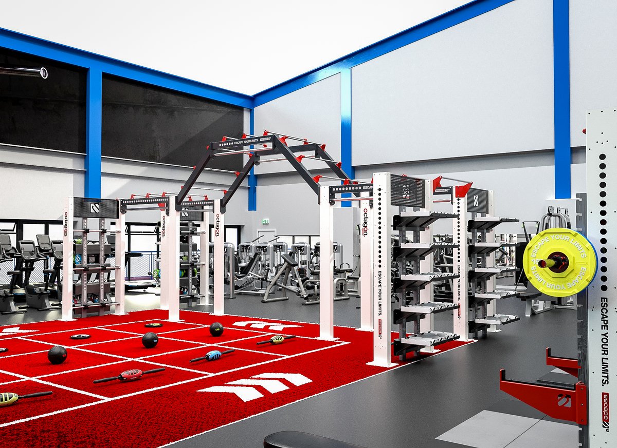 escapefitness's tweet photo. The Enterprise Sports Complex
Escape to a world of fitness possibilities with Escape Fitness! Our innovative functional fitness equipment is perfect for designing your dream gym.
#escapefitness #escapeyourlimits #fitnessindustry #functionalfitness #gymdesign #workoutmotivation https://t.co/MJXuhPvoZp